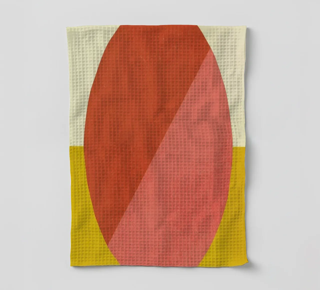 Halves tea towel by daylight design studio