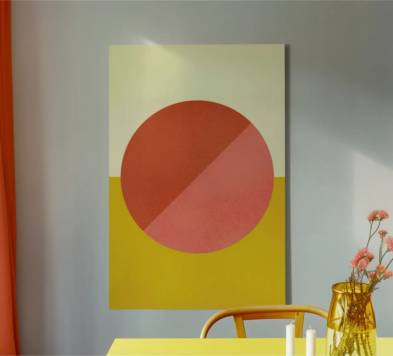 Halves canvas by daylight design studio