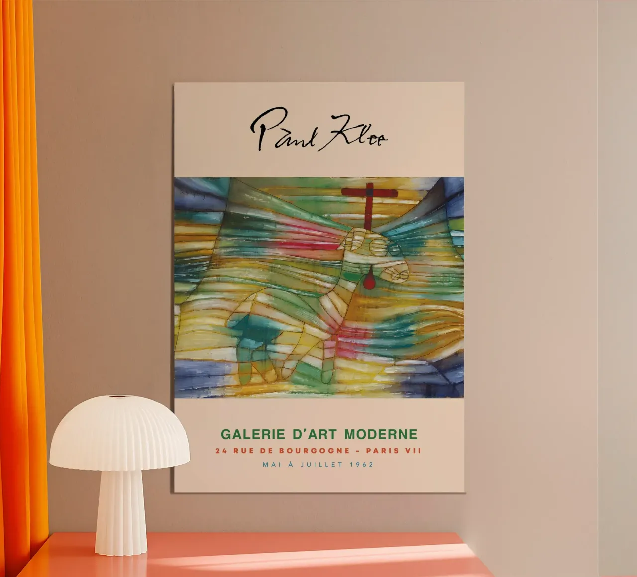 Paul Klee Lamb Abstract Art Print, Modern Art, Cubism hahnemühle by NorwesClub