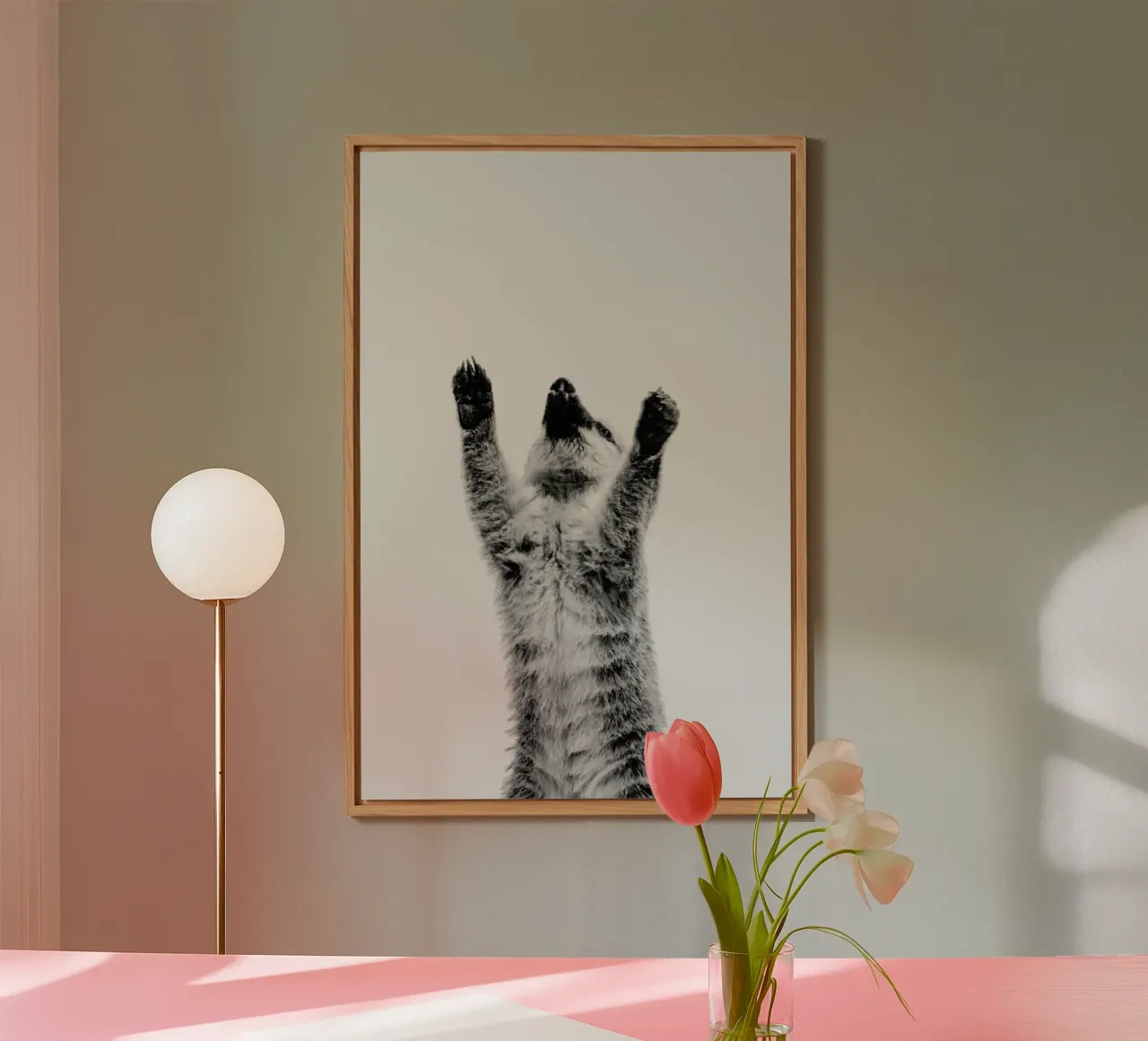 Meerkat II alluminio dibond da Paws & Claws