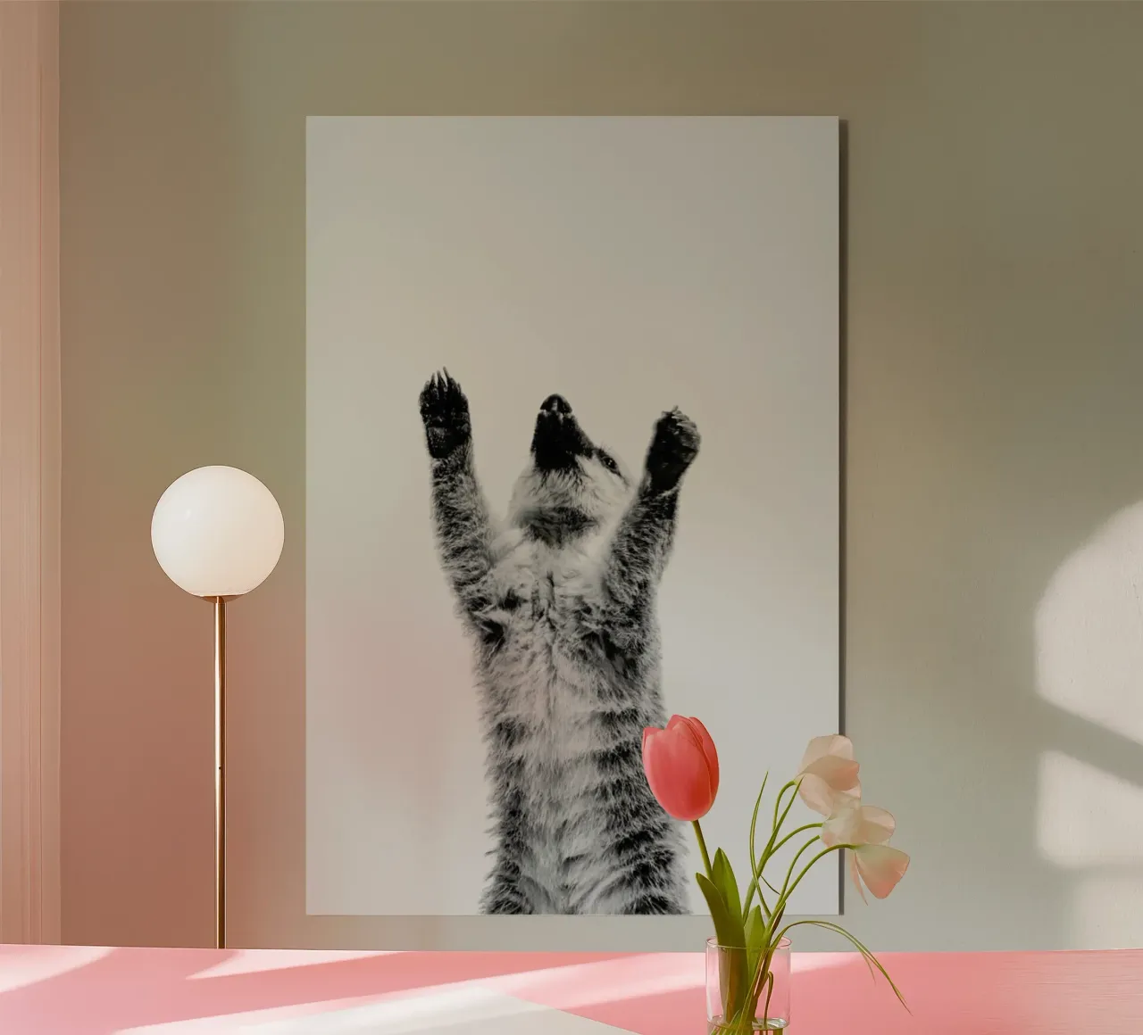 Meerkat II alluminio dibond da Paws & Claws