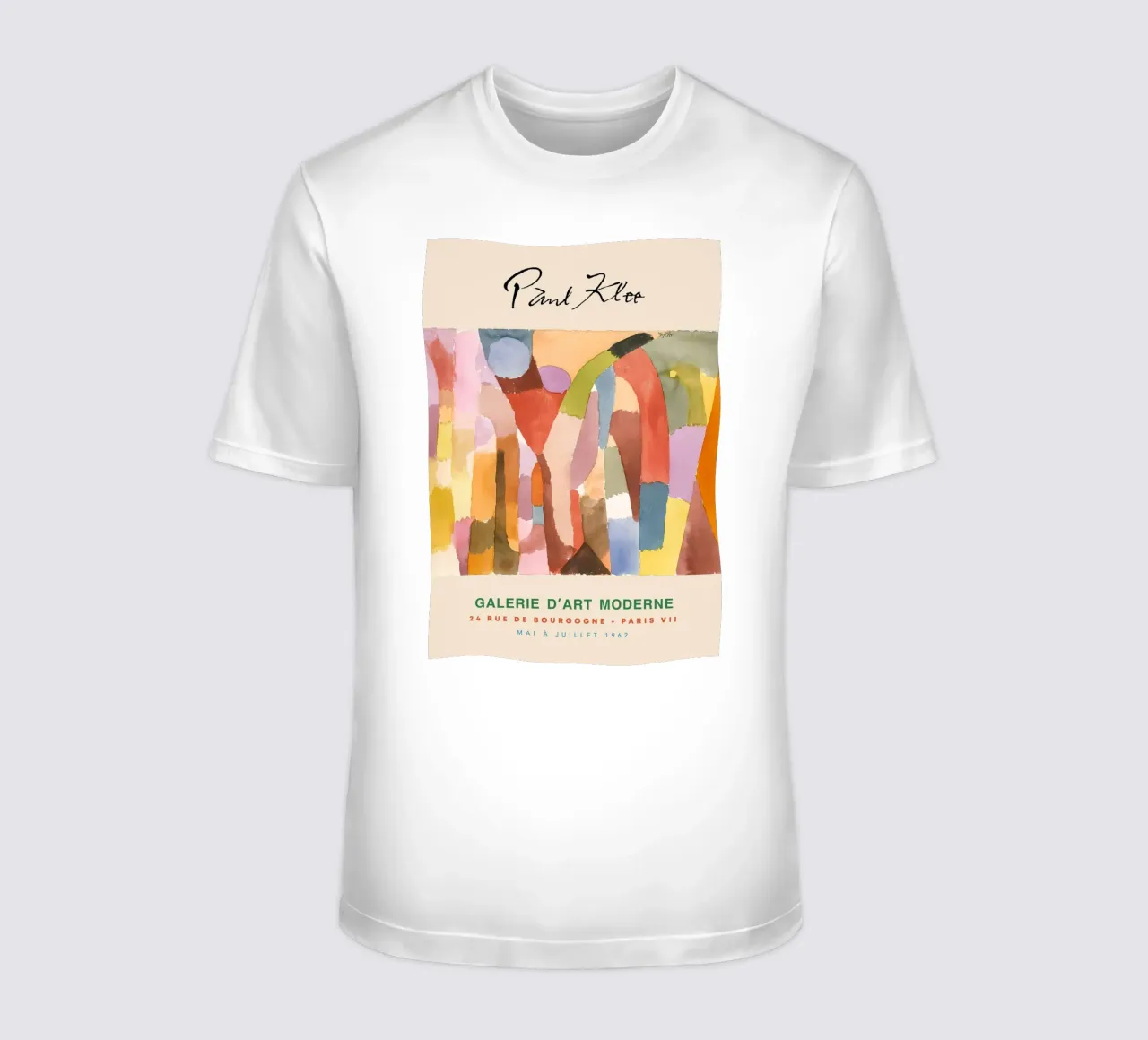 Paul Klee Vaulted Chambers Abstract Surreal Vintage Print camiseta de NorwesClub