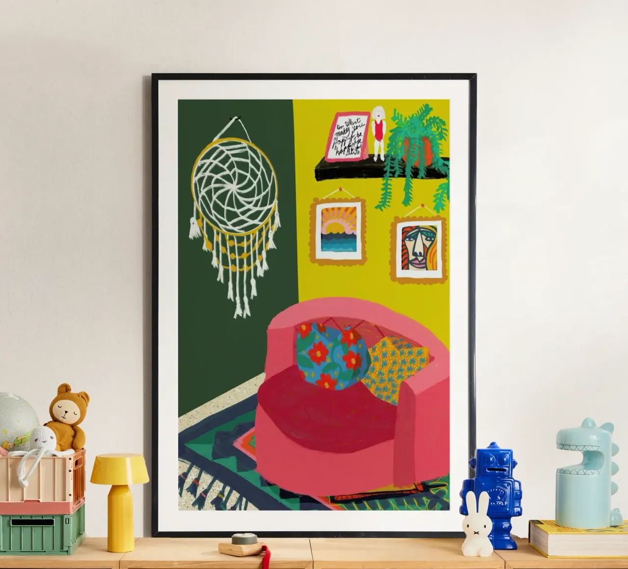 The Round Couch poster da Maria Kritzas