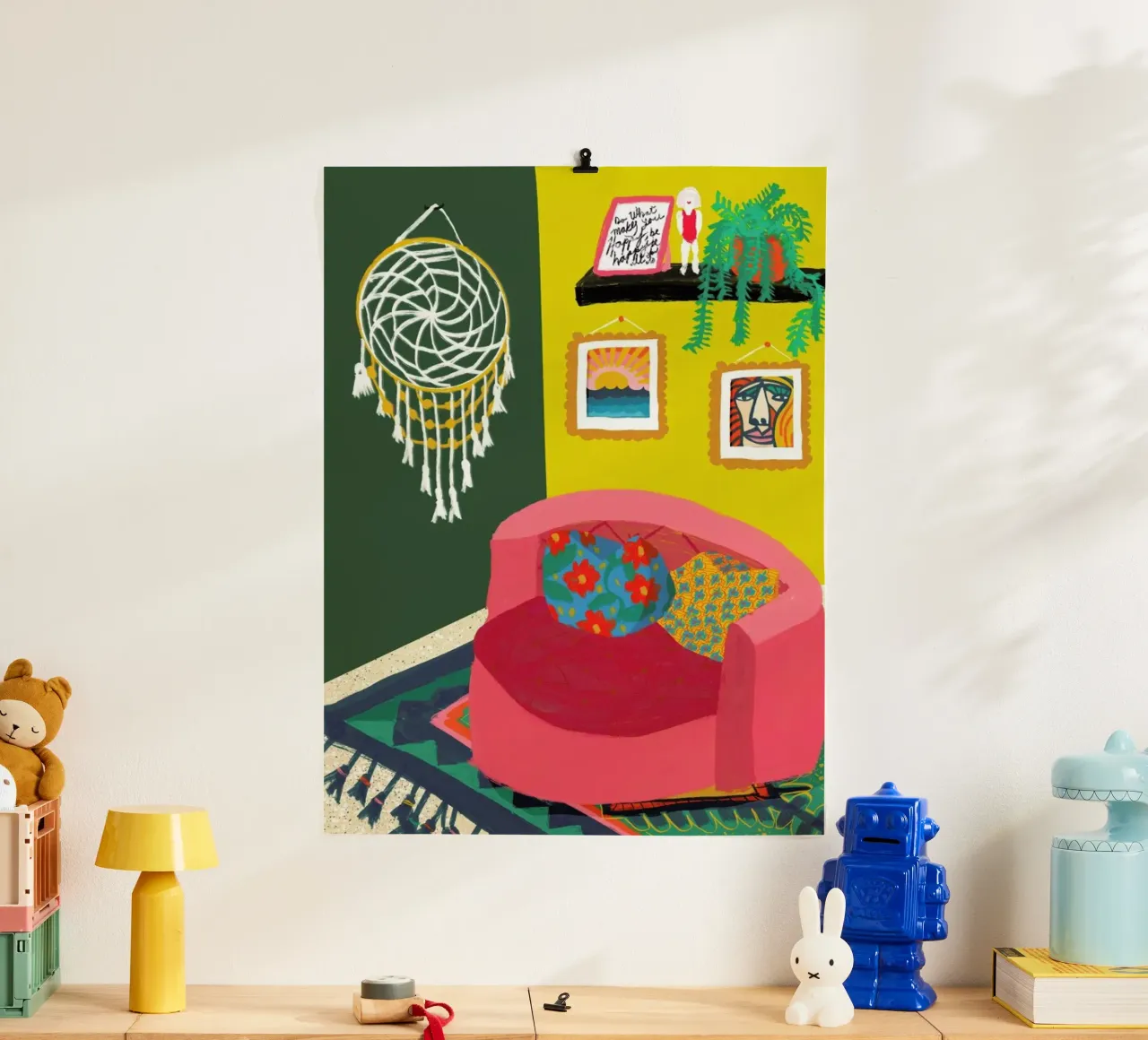 The Round Couch poster da Maria Kritzas