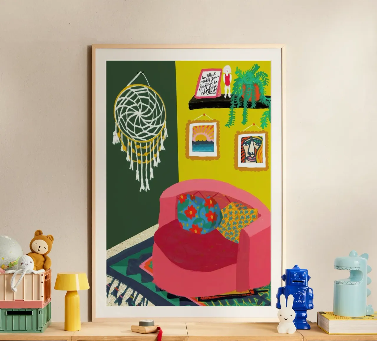 The Round Couch poster da Maria Kritzas