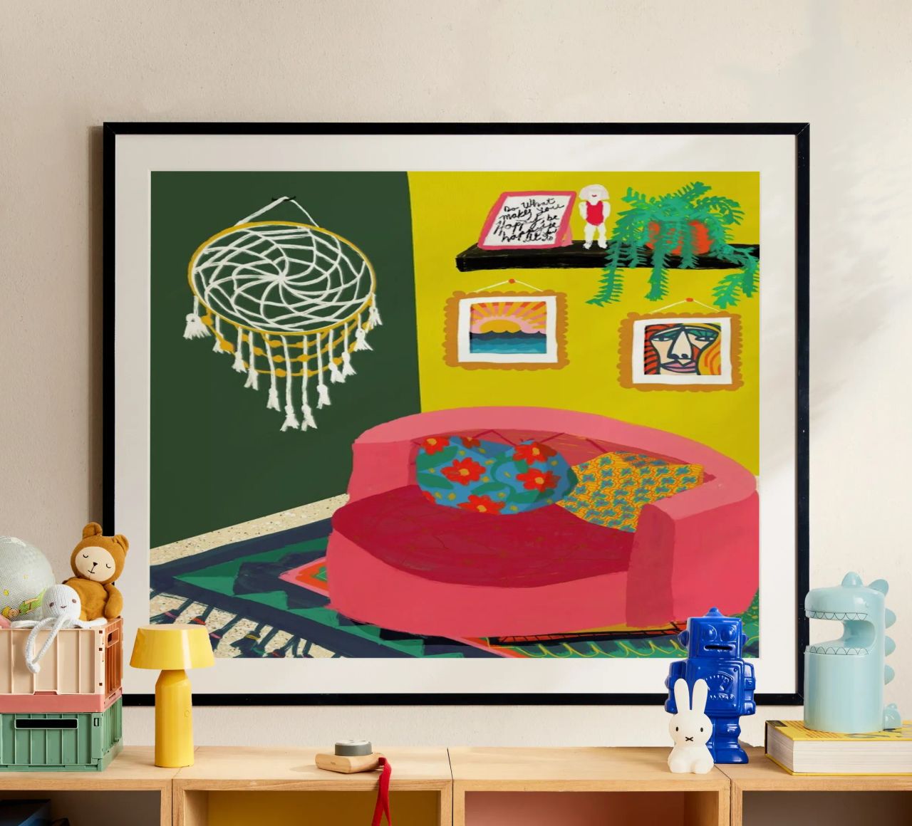 The Round Couch poster de Maria Kritzas