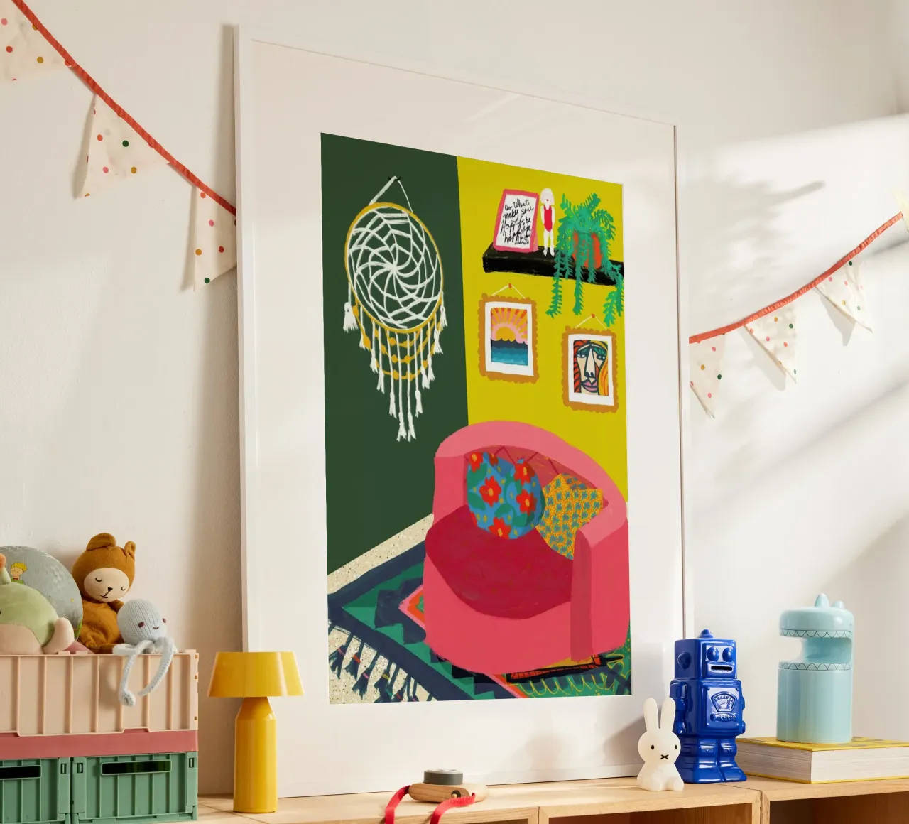 The Round Couch poster da Maria Kritzas