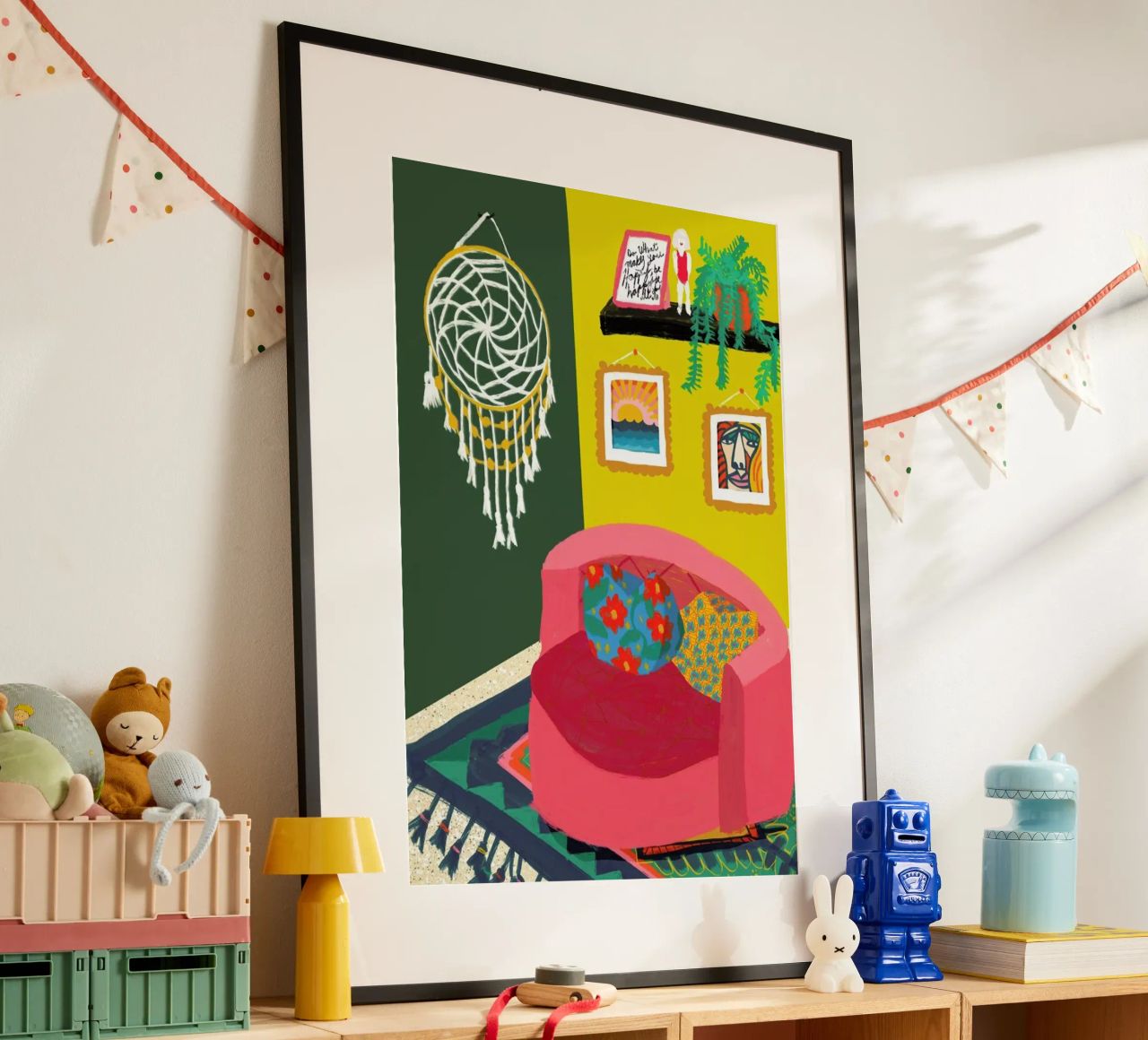 The Round Couch poster de Maria Kritzas