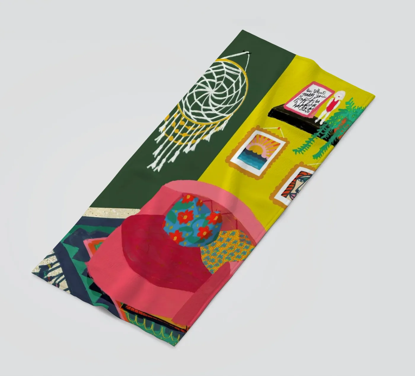 The Round Couch telo mare da Maria Kritzas