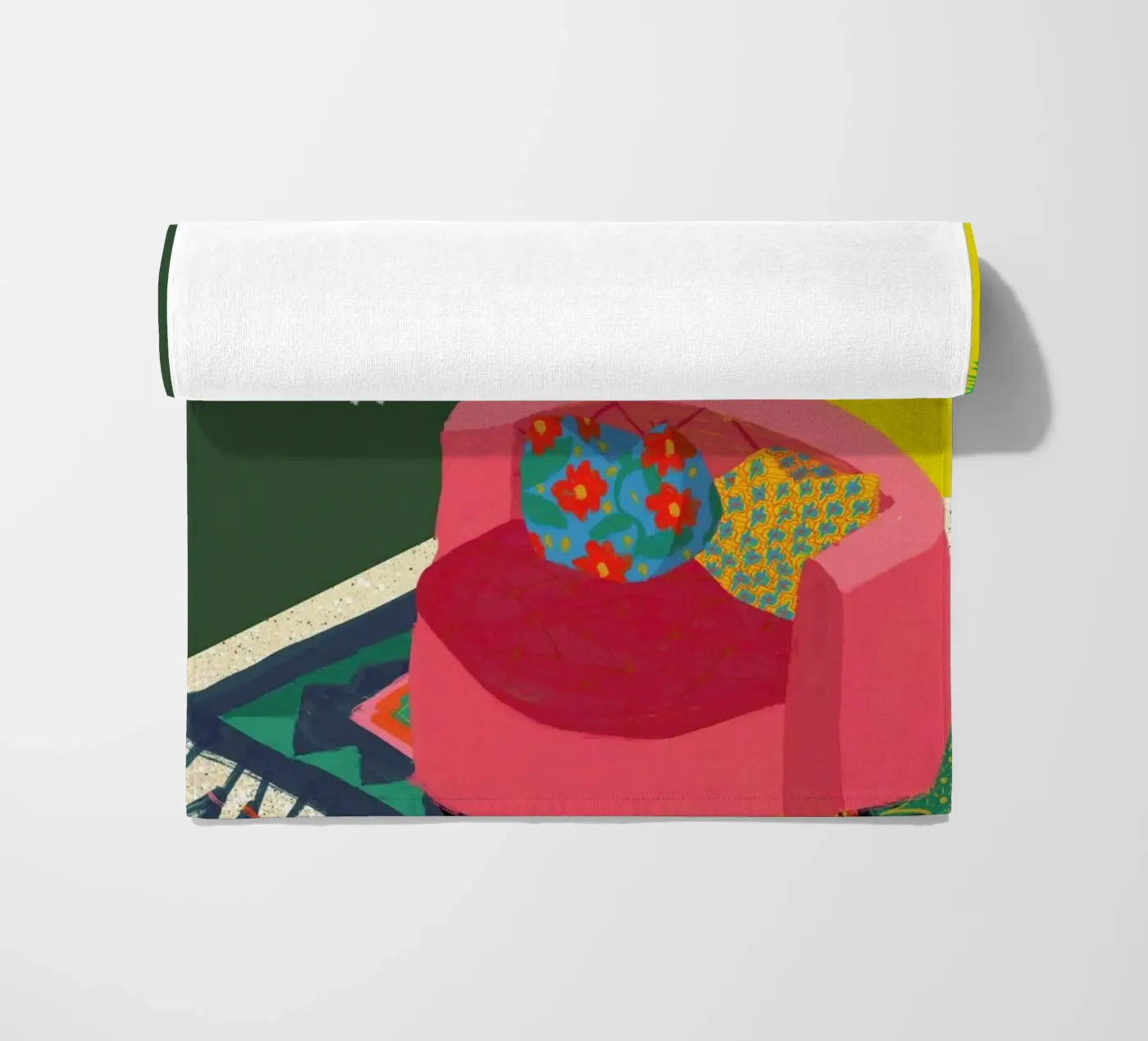 The Round Couch telo mare da Maria Kritzas