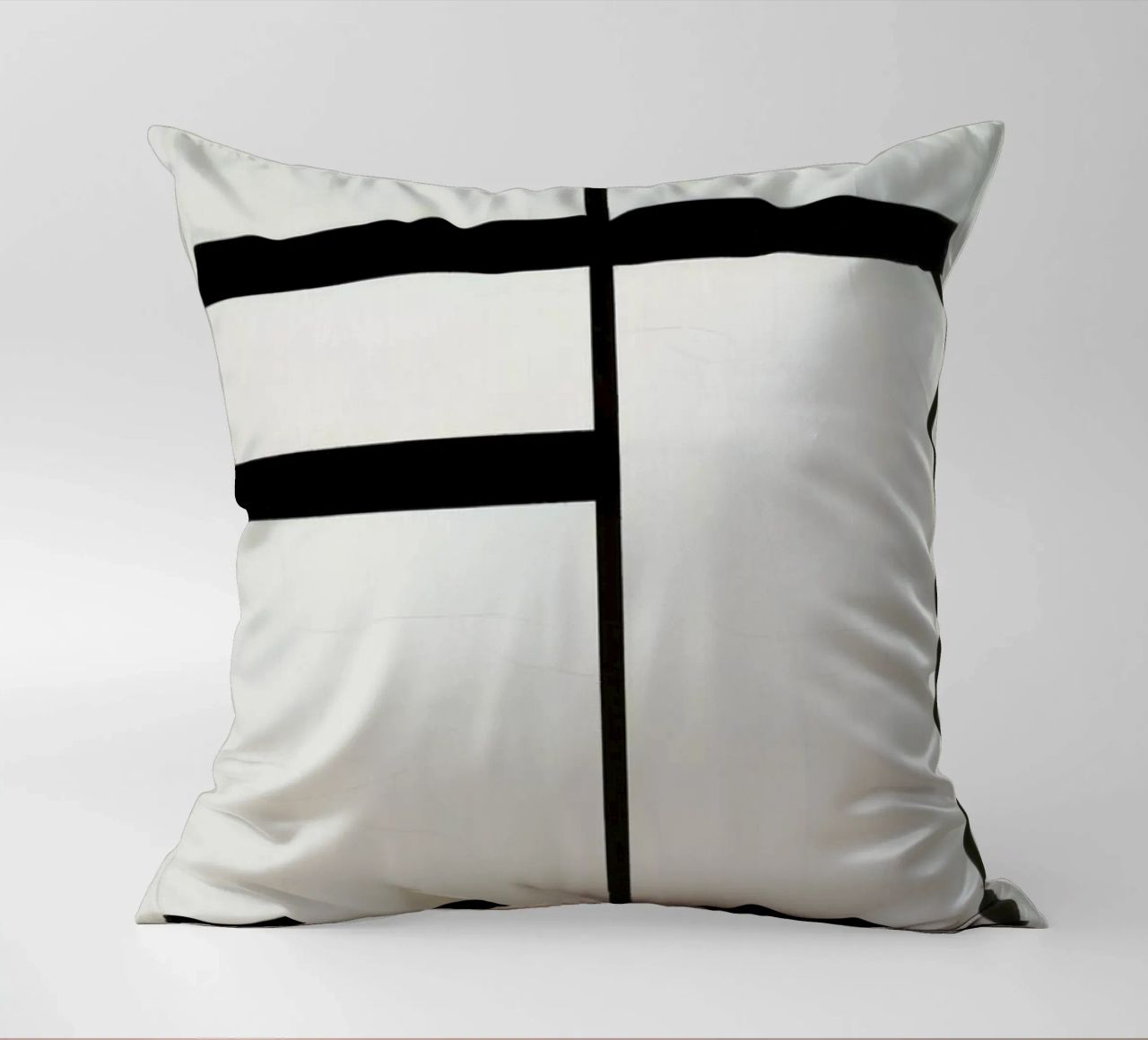 Mondrian - Composition with Red, Black and White cuscino da ARTOTHEK