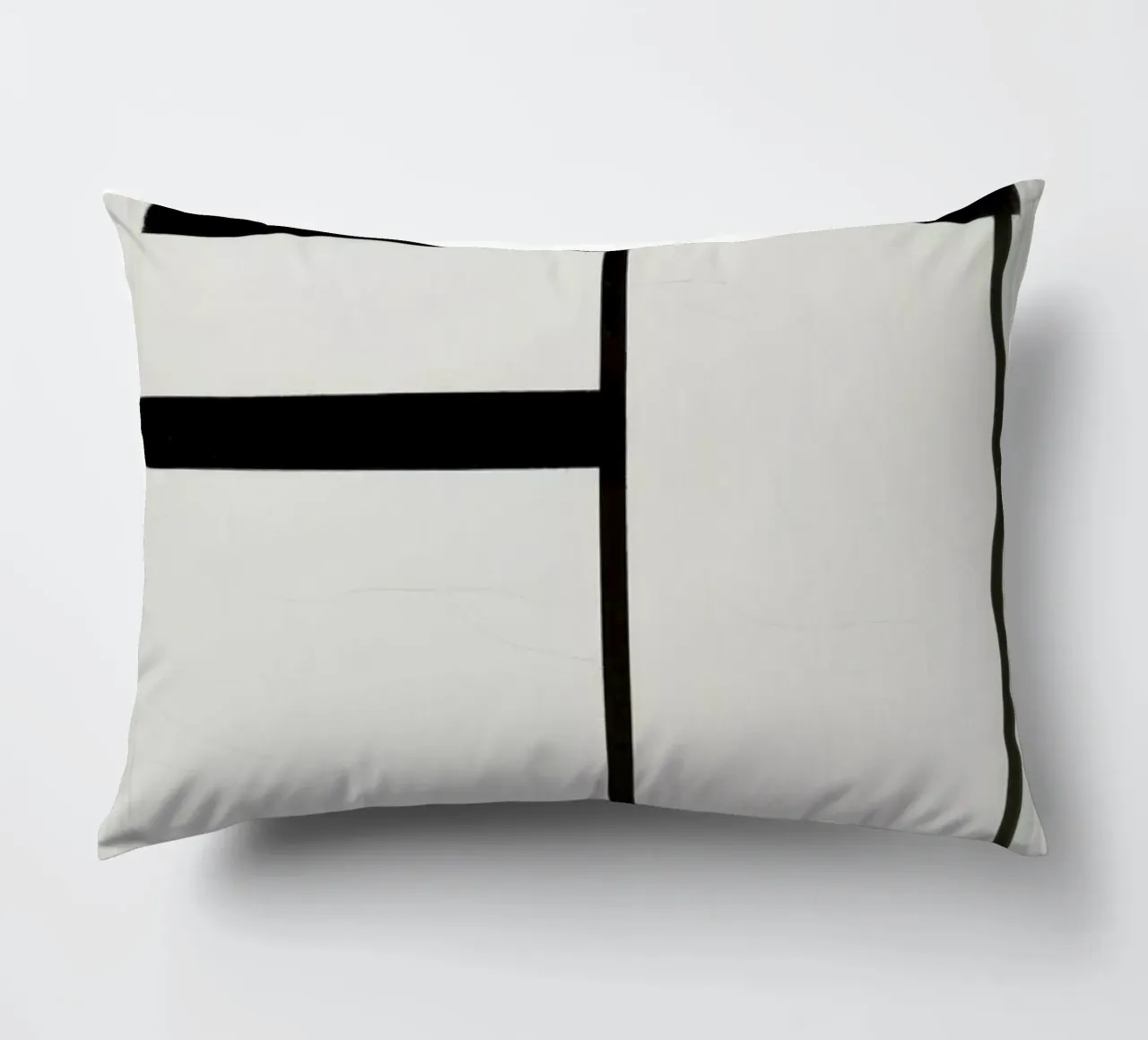Mondrian - Composition with Red, Black and White cojín de ARTOTHEK
