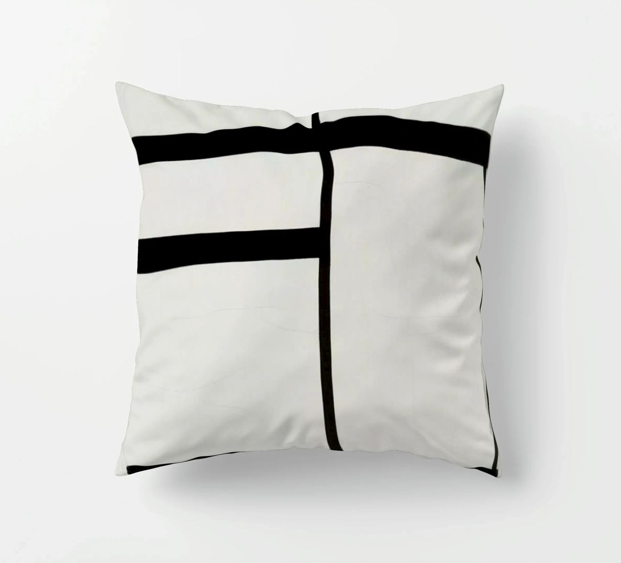Mondrian - Composition with Red, Black and White cuscino da ARTOTHEK