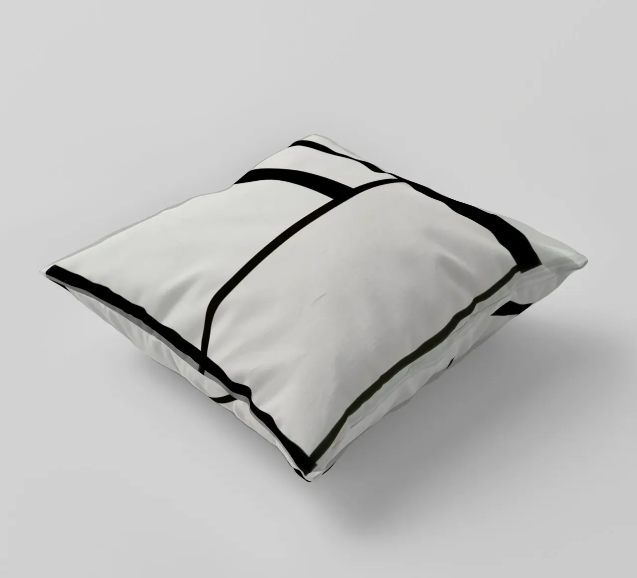 Mondrian - Composition with Red, Black and White cuscino da ARTOTHEK