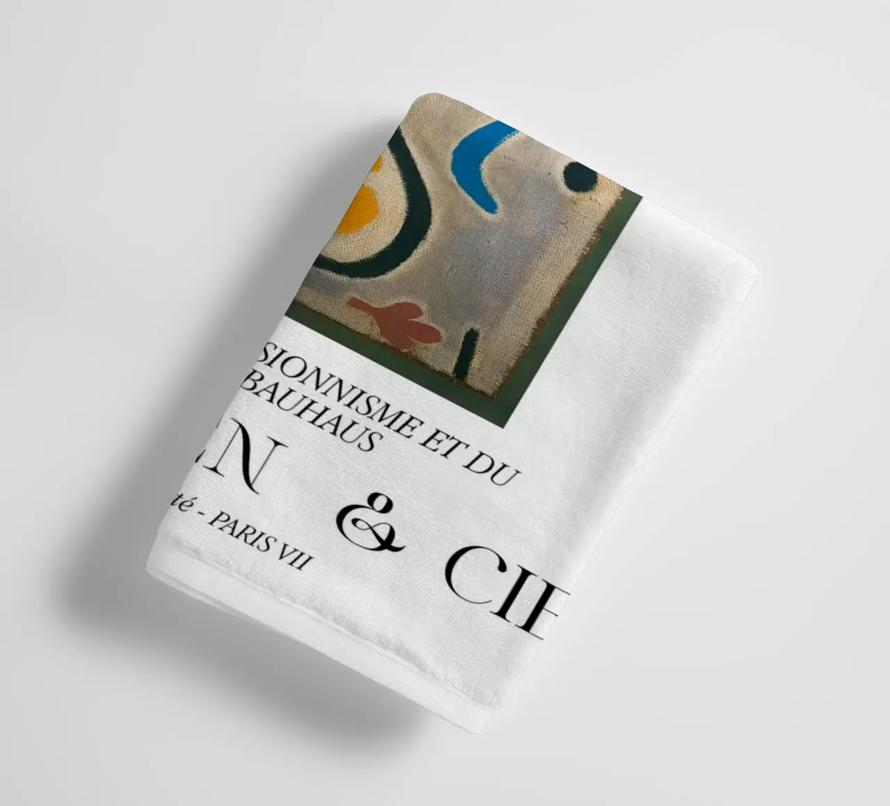 Paul Klee The Vase Expressionism Bauhaus Berggruen Print towel by NorwesClub