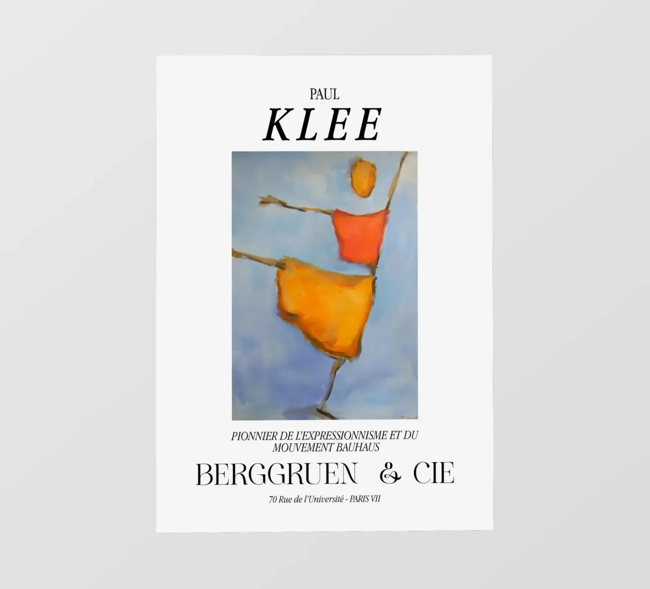 Paul Klee Vogelverschrikkers Expressionisme Bauhaus Berggruen fotobehang van NorwesClub