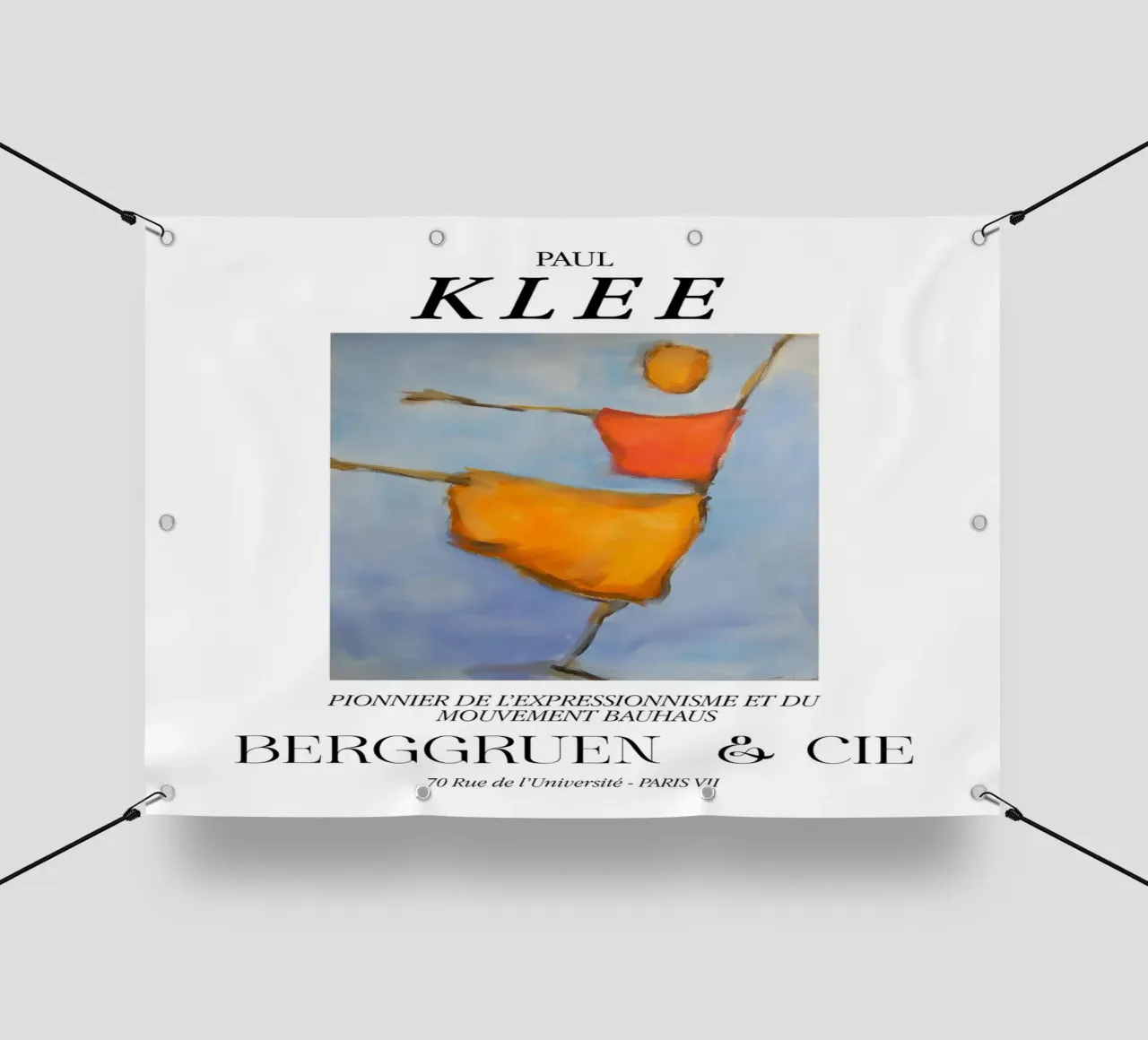 Paul Klee Spaventapasseri Espressionismo Bauhaus Berggruen telo in pvc da NorwesClub
