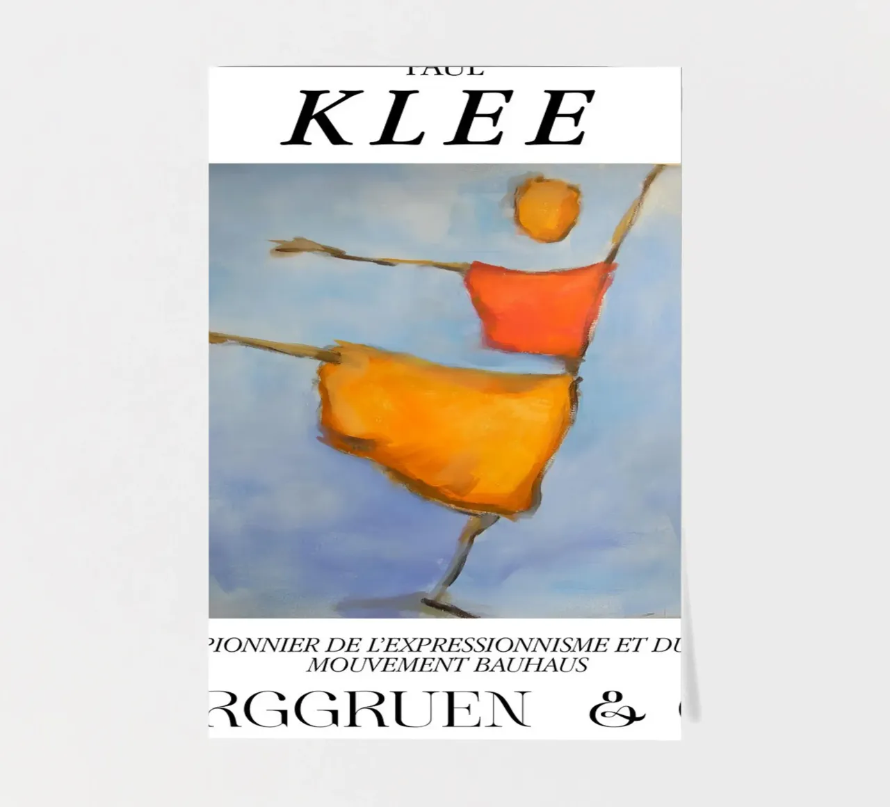 Paul Klee Scarecrows Expressionism Bauhaus Berggruen Stickerbogen von NorwesClub