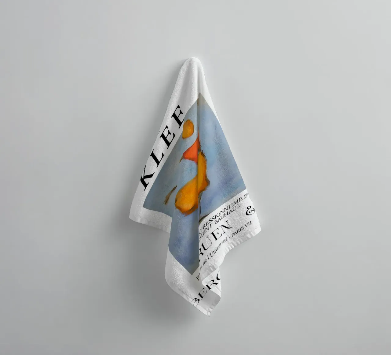 Paul Klee Spaventapasseri Espressionismo Bauhaus Berggruen asciugamano da bagno da NorwesClub