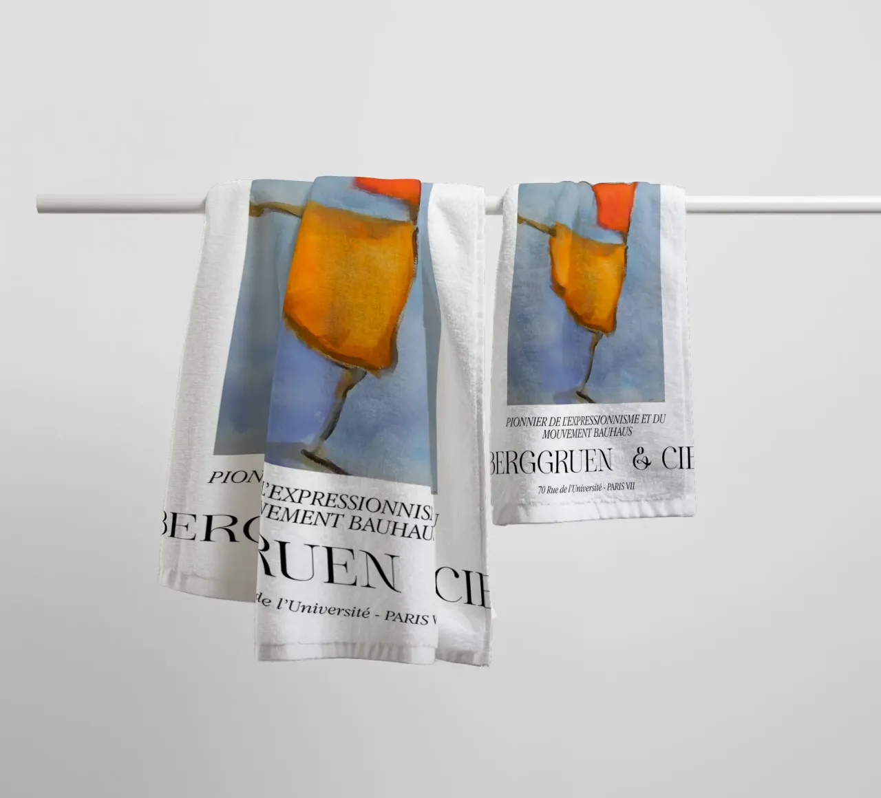 Paul Klee Spaventapasseri Espressionismo Bauhaus Berggruen asciugamano da bagno da NorwesClub