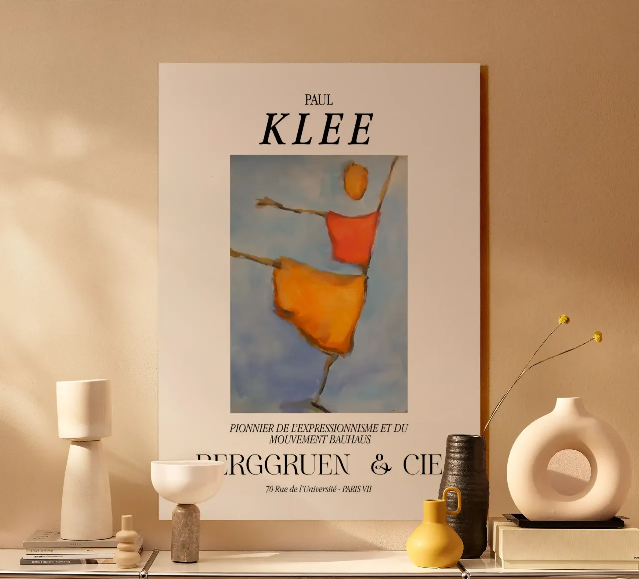 Paul Klee Scarecrows Expressionism Bauhaus Berggruen Alu-Dibond von NorwesClub