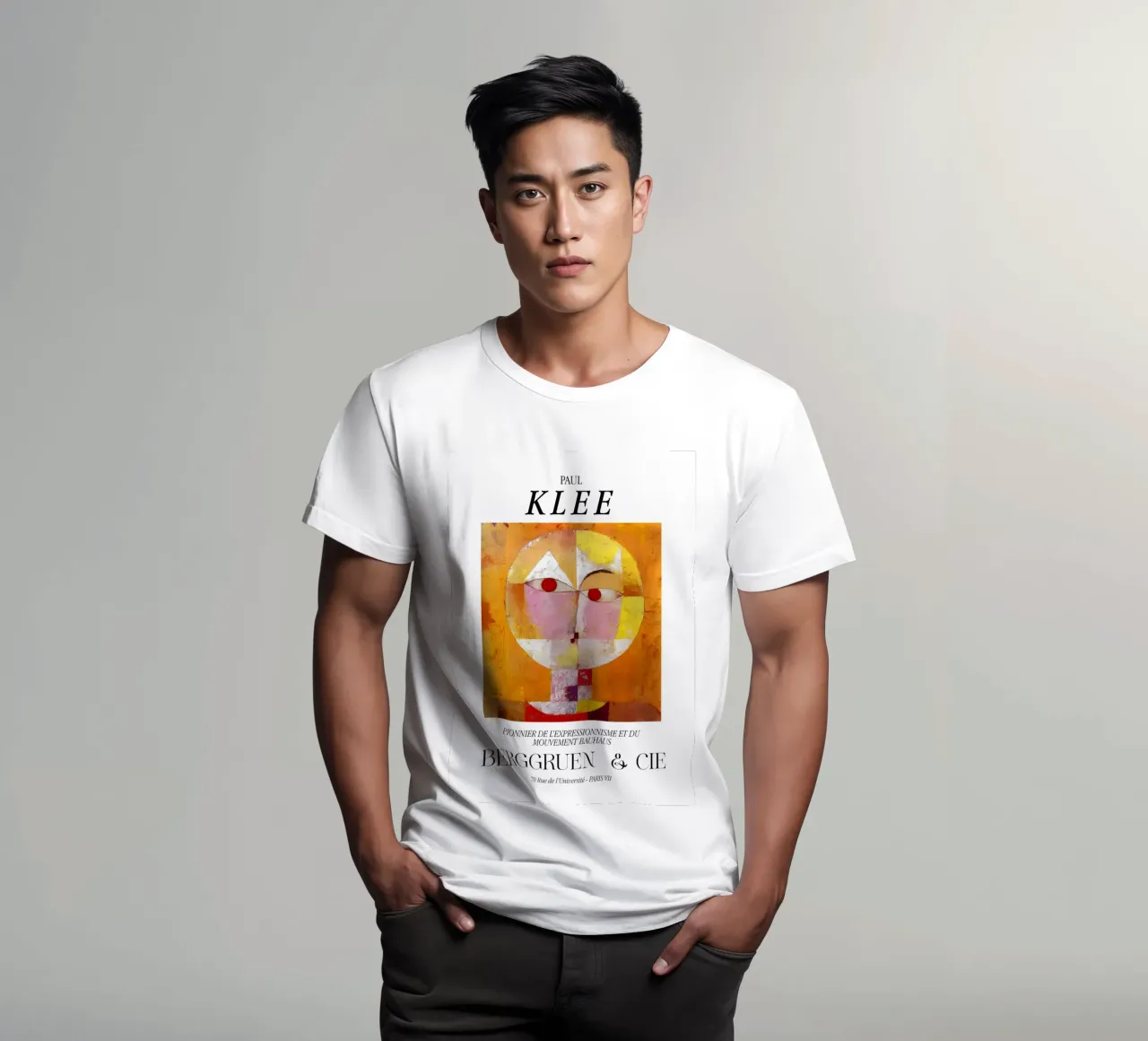 Paul Klee Senecio Expressionism Bauhaus Berggruen Print T-Shirt von NorwesClub