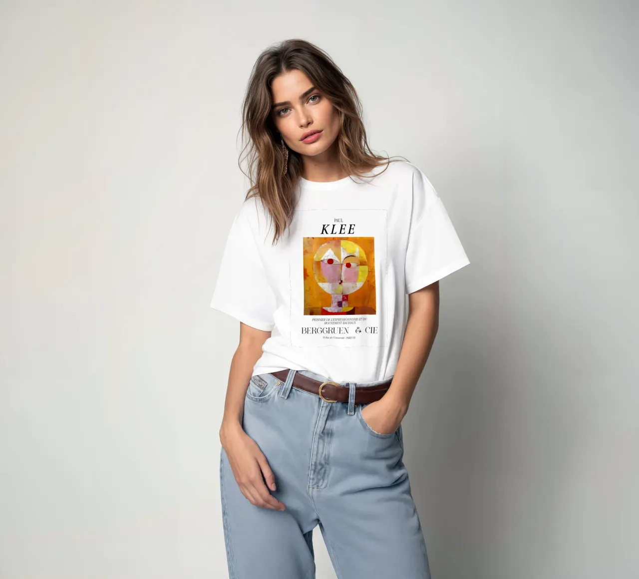 Paul Klee Senecio Expressionism Bauhaus Berggruen Print T-Shirt von NorwesClub