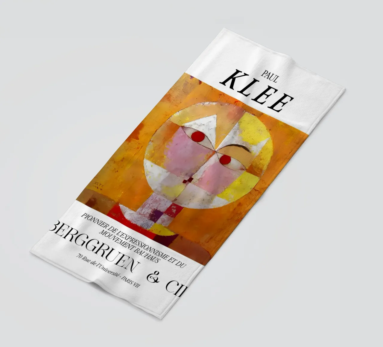 Paul Klee Senecio Espressionismo Bauhaus Berggruen Stampa telo mare da NorwesClub