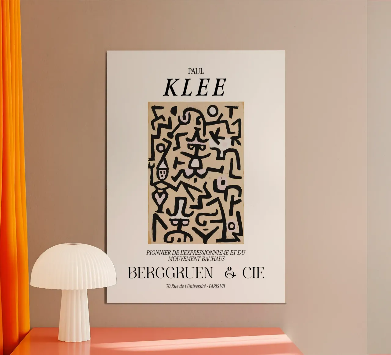 Paul Klee Comici Espressionismo Bauhaus Berggruen carta hahnemühle da NorwesClub
