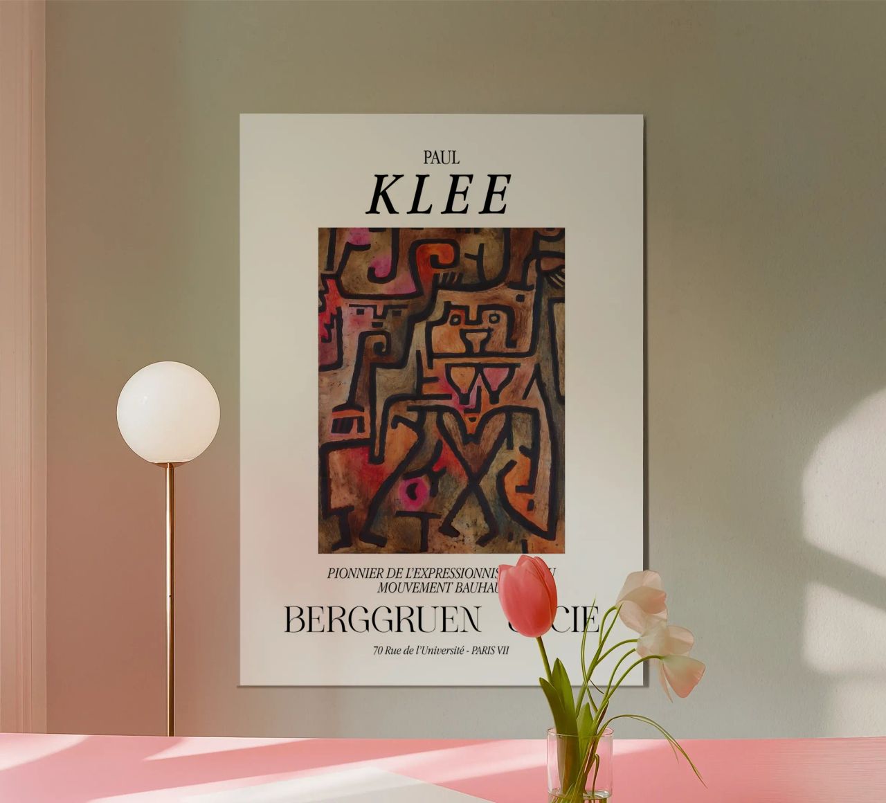 Paul Klee Forest Witches Expressionism Bauhaus Berggruen Poster von NorwesClub