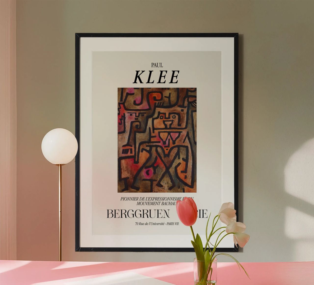 Paul Klee Forest Witches Expressionism Bauhaus Berggruen Poster von NorwesClub