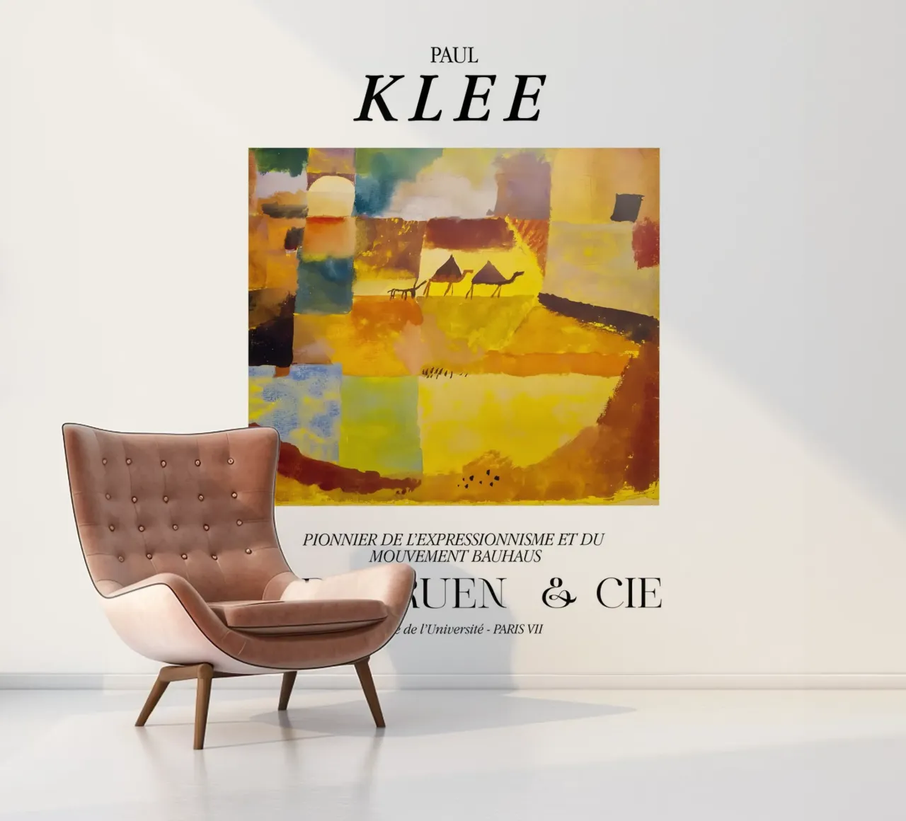 Paul Klee Camels Donkey Expressionism Bauhaus Berggruen photo wallpaper by NorwesClub