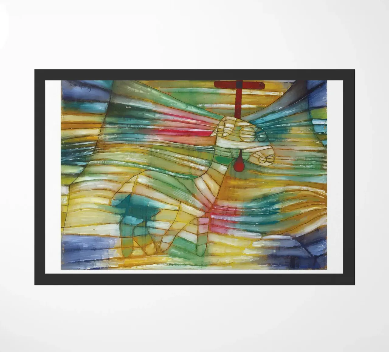 Paul Klee L'Agnello Espressionismo Bauhaus Berggruen zerbino da NorwesClub