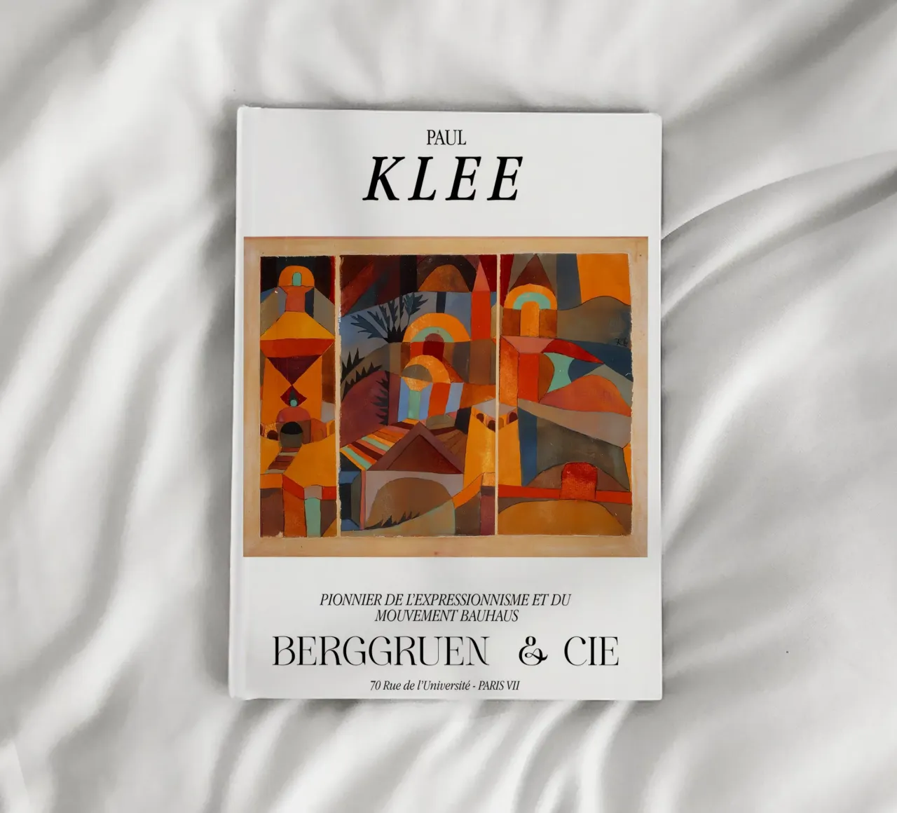 Paul Klee Temple Expressionism Bauhaus Berggruen Print notebook by NorwesClub