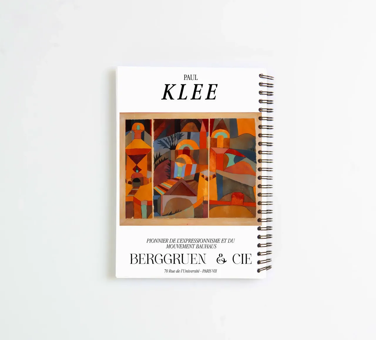 Paul Klee Temple Expressionism Bauhaus Berggruen Print Ringbuch von NorwesClub