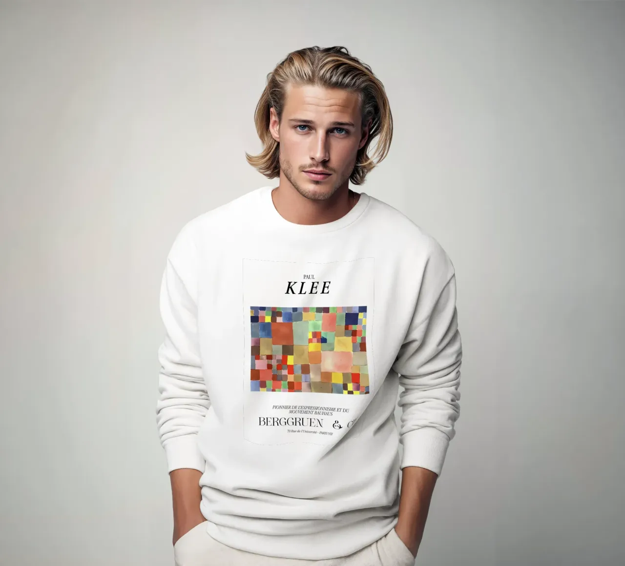 Paul Klee Flora Expressionism Bauhaus Berggruen Print Sweatshirt von NorwesClub