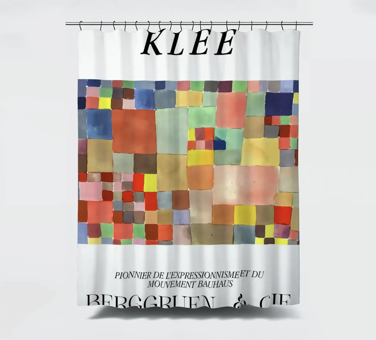 Paul Klee Flora Expressionism Bauhaus Berggruen Print Duschvorhang von NorwesClub