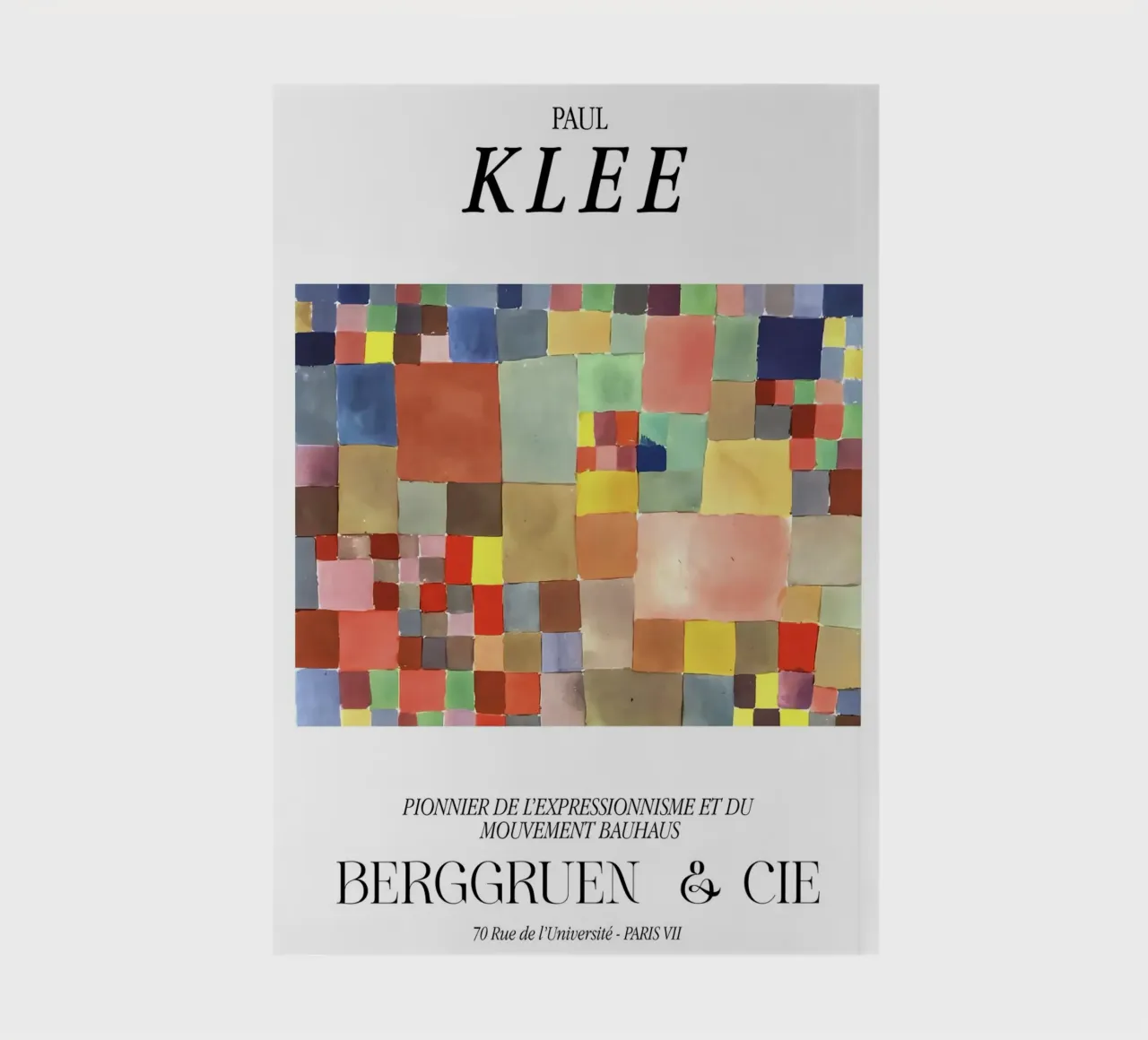 Paul Klee Flora Expressionism Bauhaus Berggruen Print notebook by NorwesClub