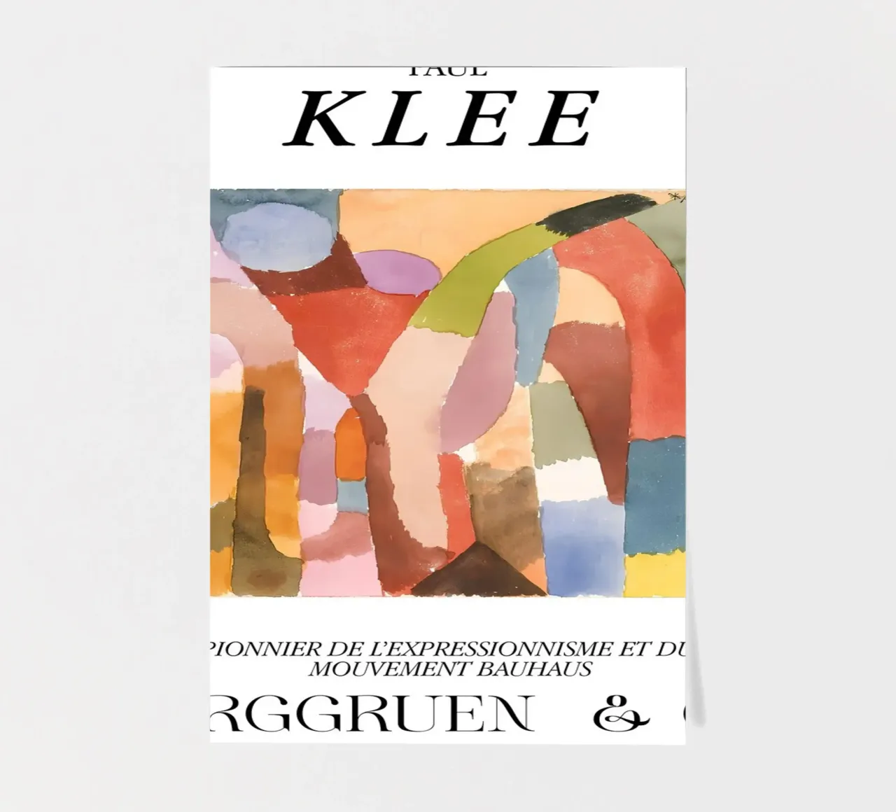 Paul Klee Vaulted Chambers Expressionism Bauhaus Berggruen Stickerbogen von NorwesClub