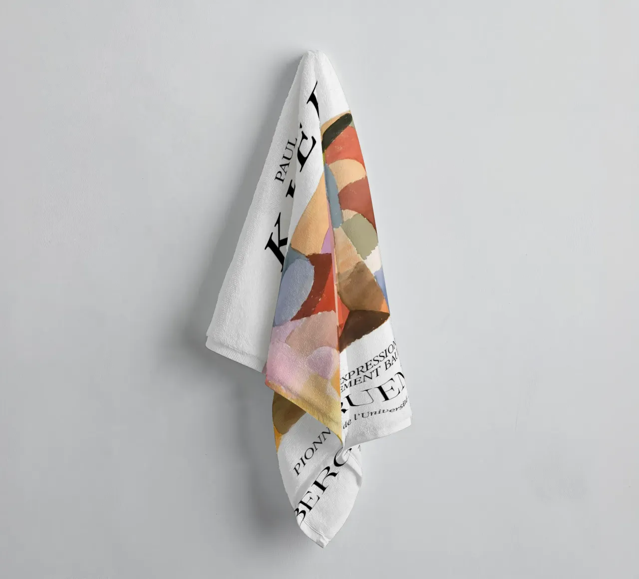 Paul Klee Vaulted Chambers Expressionism Bauhaus Berggruen towel by NorwesClub