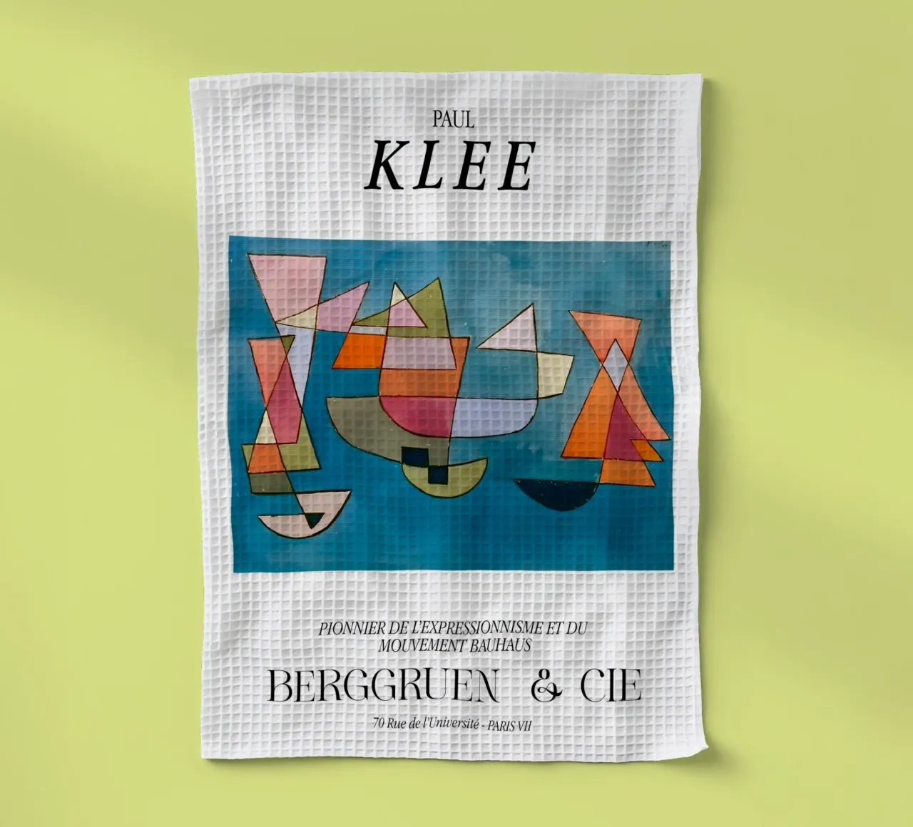 Paul Klee Barche a vela Espressionismo Bauhaus Berggruen canovaccio da cucina da NorwesClub