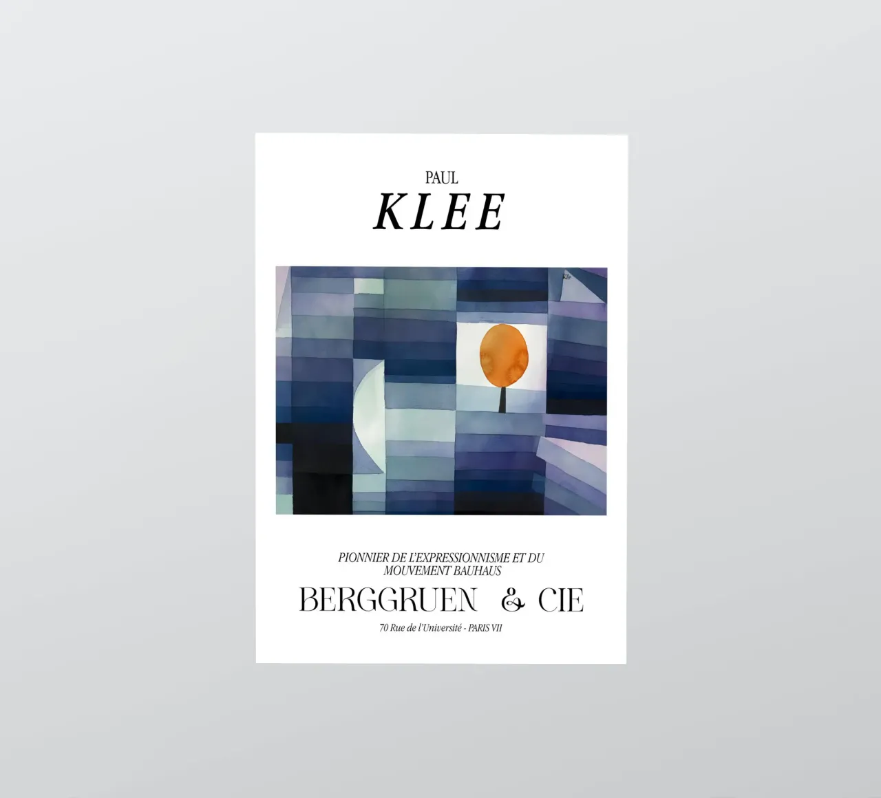 Paul Klee Harbinger Expressionism Bauhaus Berggruen sticker by NorwesClub