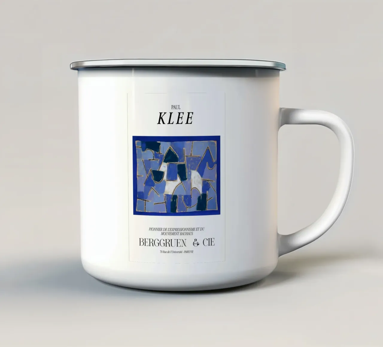 Paul Klee Notte blu Espressionismo Bauhaus Berggruen tazza in smalto da NorwesClub