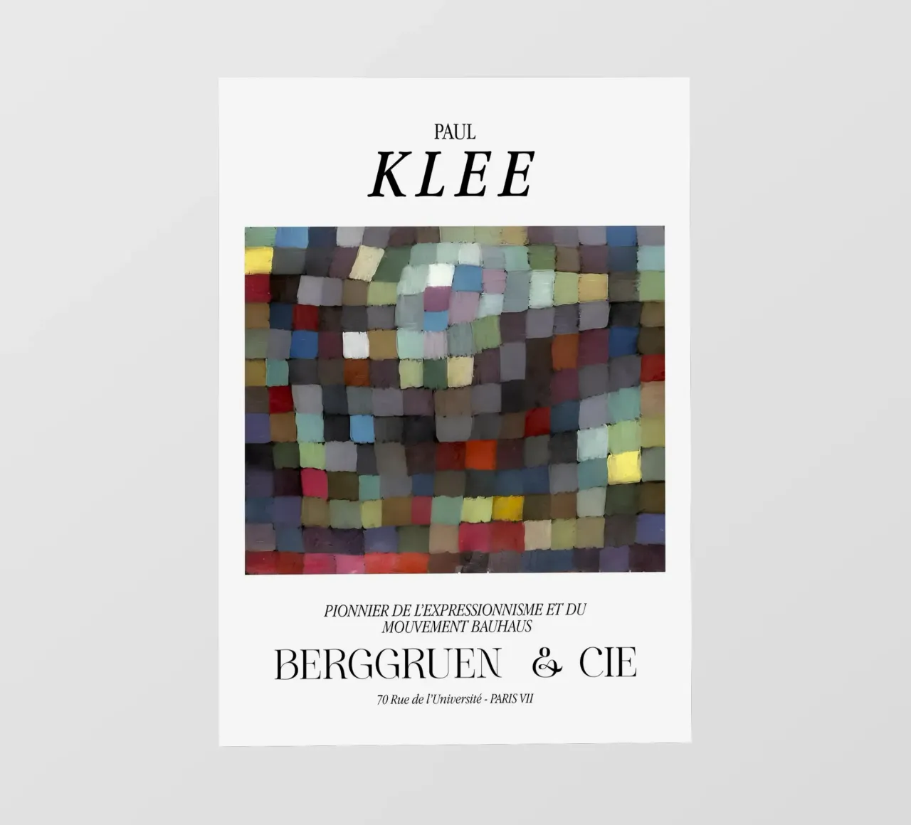 Paul Klee maggio quadro Espressionismo Bauhaus Berggruen telo in pvc da NorwesClub