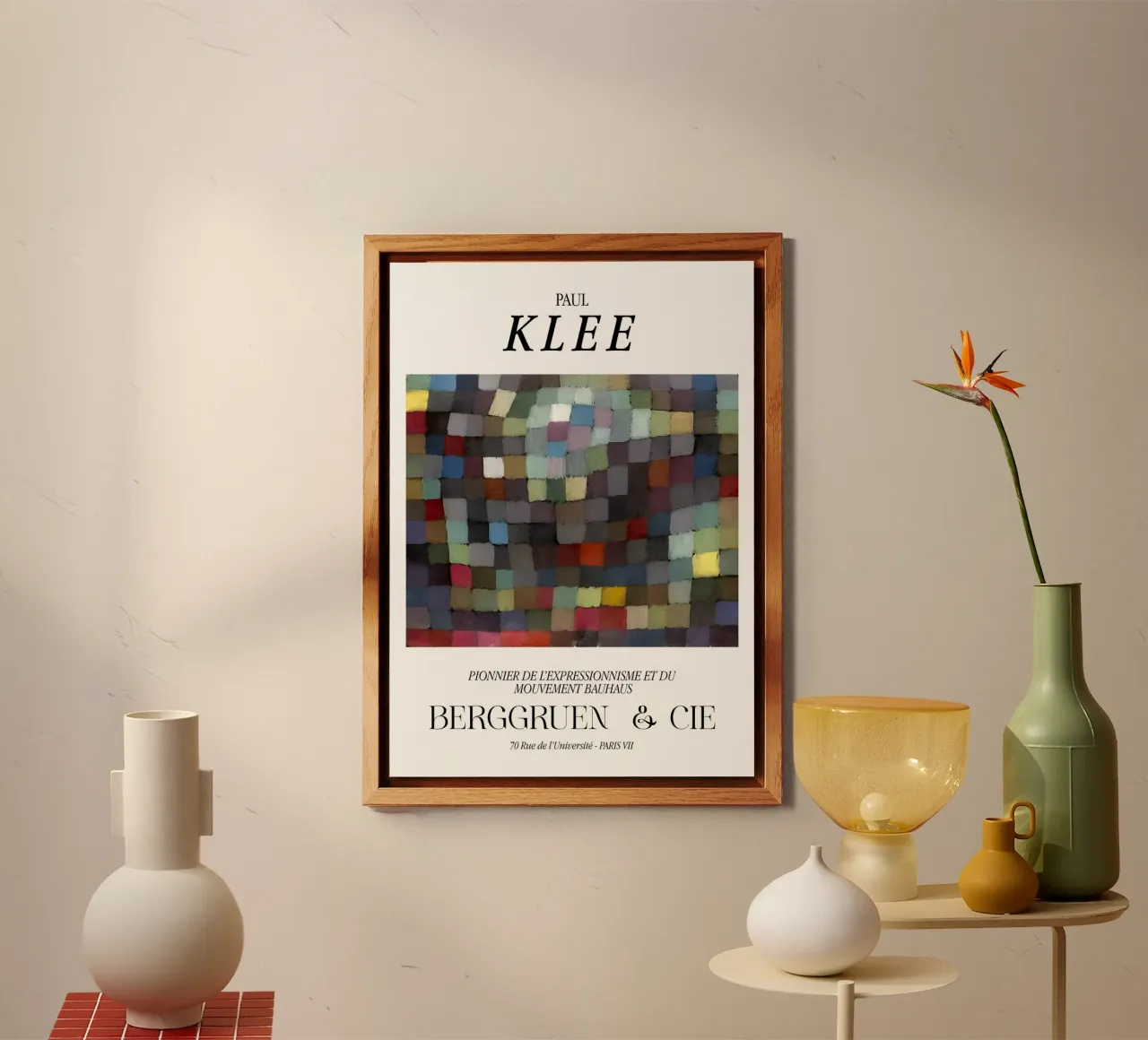 Paul Klee maggio quadro Espressionismo Bauhaus Berggruen alluminio dibond da NorwesClub