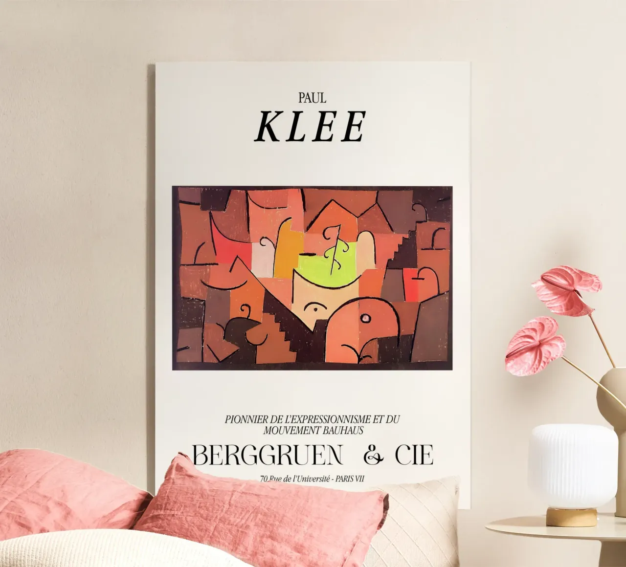 Paul Klee Palcoscenico Espressionismo Bauhaus Berggruen Stampa plexiglass da NorwesClub