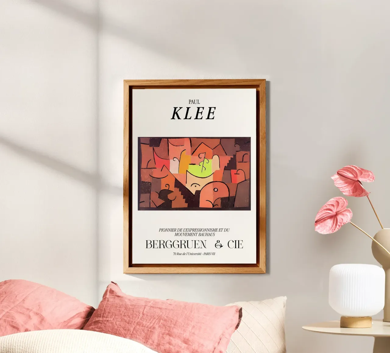 Paul Klee Stage Expressionism Bauhaus Berggruen Print forex plate by NorwesClub