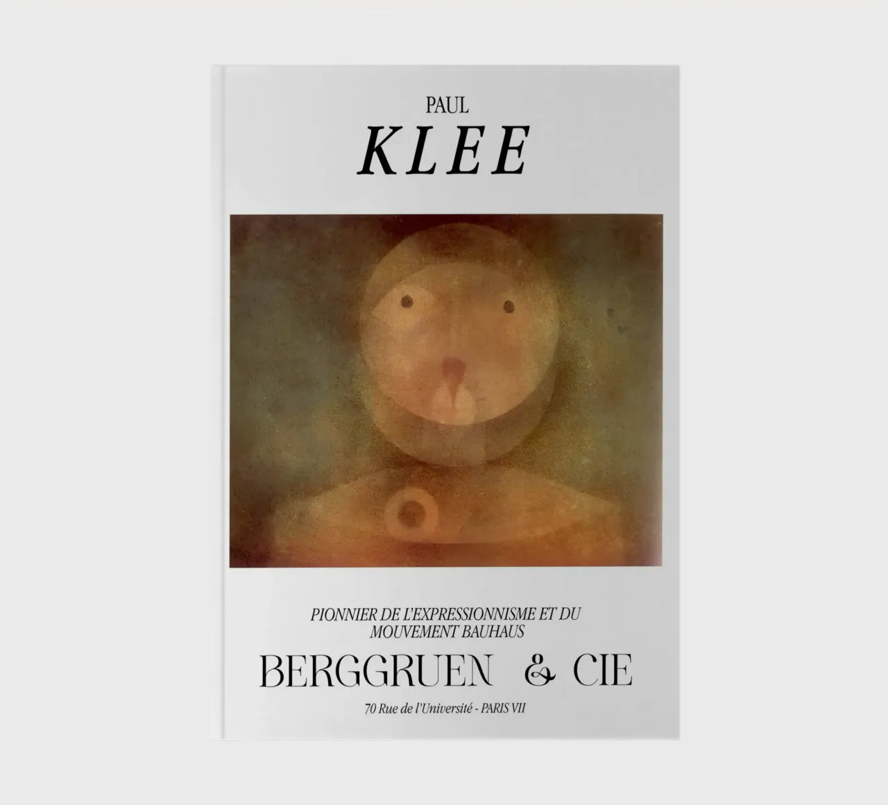 Paul Klee Pierrot Expressionism Bauhaus Berggruen Print notebook by NorwesClub