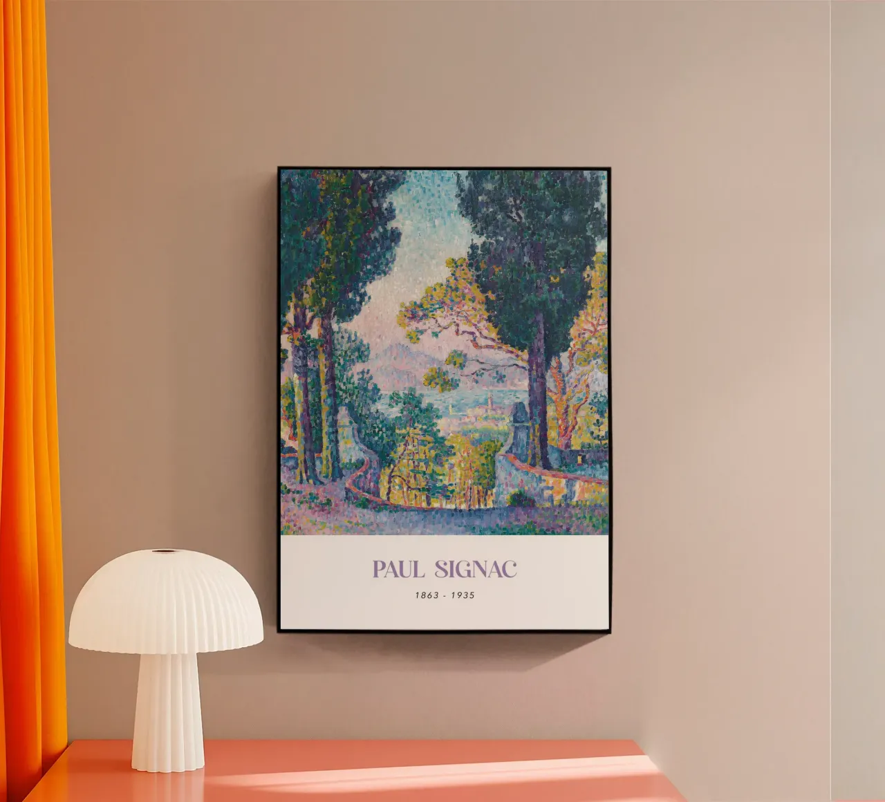 Paul Signac Sainte-Anne Pointillism Vintage Coastal Art acrylic glass by NorwesClub