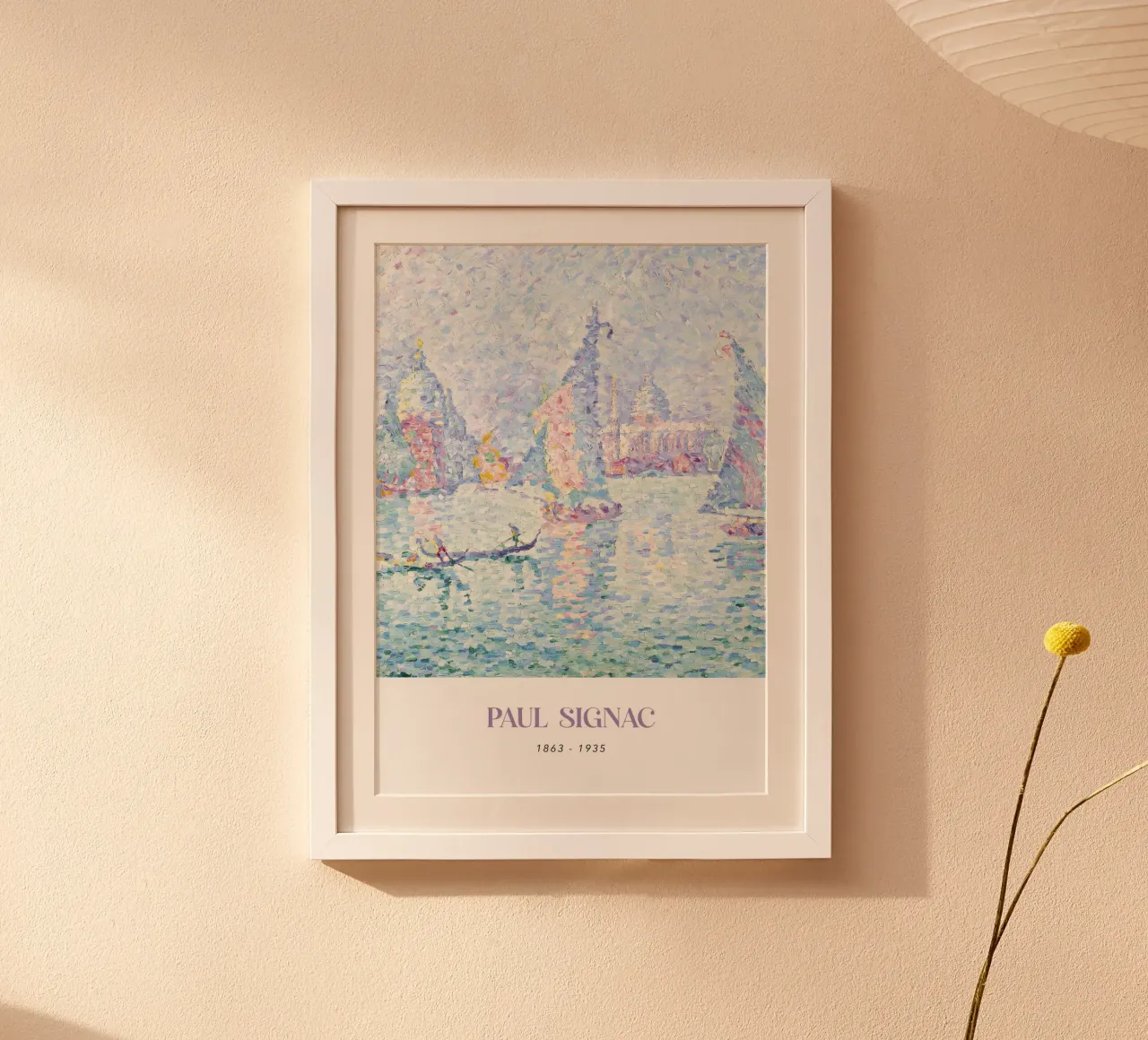 Paul Signac Canal Venice Mist Pointillism Arte d'epoca carta hahnemühle da NorwesClub
